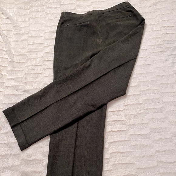 JHANE BARNES GREY WOOL BLEND SLACKS. MEN’S SIZE 34. EXCELLENT CONDITION. - Picture 5 of 6